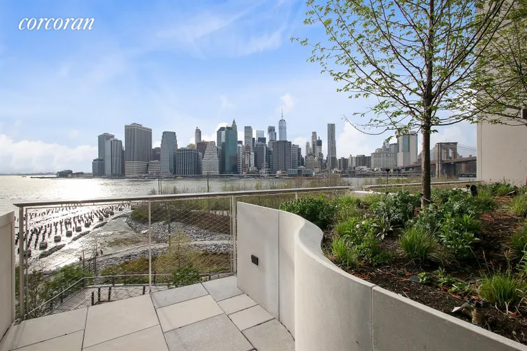 New York City Real Estate | View 90 Furman Street, N613 | Terrace | View 5