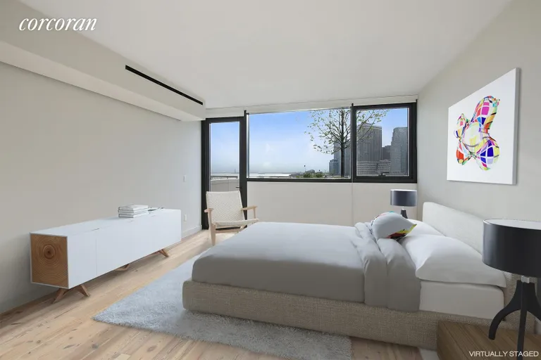New York City Real Estate | View 90 Furman Street, N613 | Bedroom | View 2
