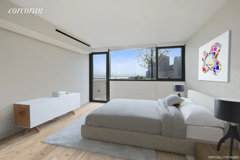 New York City Real Estate | View 90 Furman Street, N613 | Bedroom | View 9