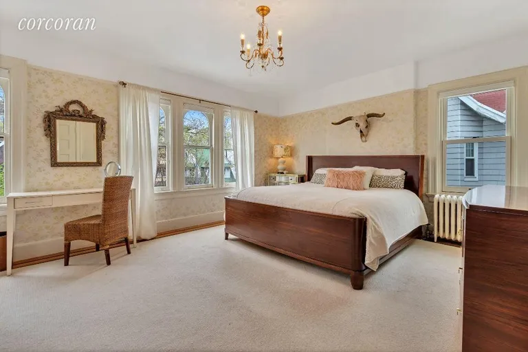 New York City Real Estate | View 237 77th Street | Large Master Bedroom with Treetop Views | View 10