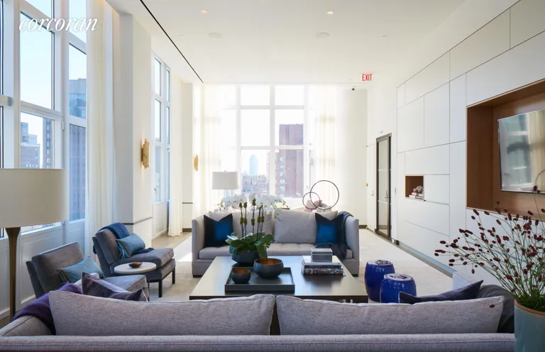 New York City Real Estate | View 305 East 51st Street, 20C | Amenities - Sky Lounge | View 6