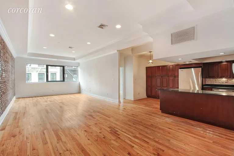 New York City Real Estate | View 25 Murray Street, 4G | Living Room / Dining Room | View 7