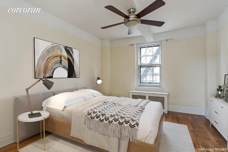 New York City Real Estate | View 24 MONROE PLACE, 6B |  Large bedroom with room for a home office | View 3