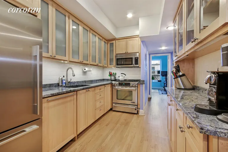 New York City Real Estate | View 728 Sackett Street, 4L | Modern kitchen with tons of storage | View 3
