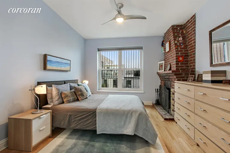 New York City Real Estate | View 728 Sackett Street, 4L | One of two upstairs bedrooms | View 4