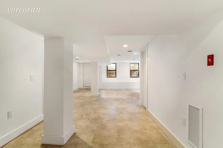 New York City Real Estate | View 148 West 9th Street | Finished Basement with Washer/Dryer Hook-up | View 4
