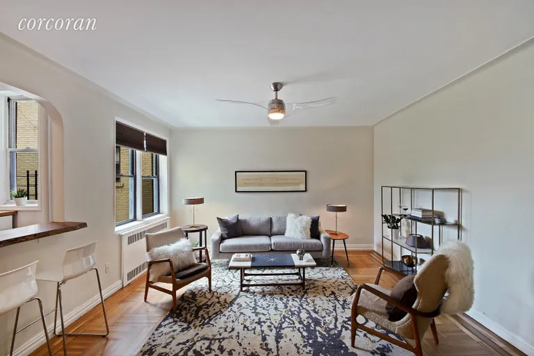 New York City Real Estate | View 125 Ocean Avenue, 5B | 1 Bed, 1 Bath | View 1
