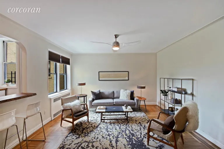 New York City Real Estate | View 125 Ocean Avenue, 5B | Living Room | View 9
