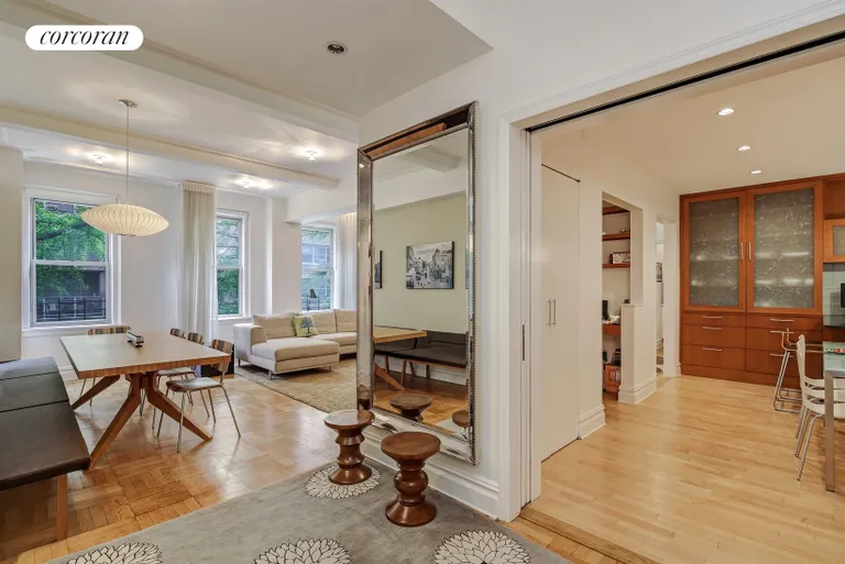 New York City Real Estate | View 201 West 89th Street, 2F | Overview of Entry Foyer | View 3