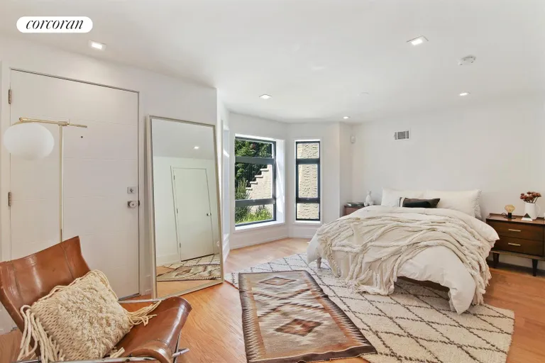 New York City Real Estate | View 521 Greene Avenue, 1 | Master Bedroom with Bay Window | View 5