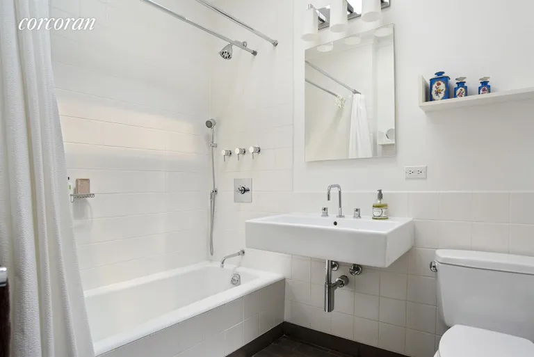 New York City Real Estate | View 225 Windsor Place | Upstairs bathroom with soaking tub | View 7