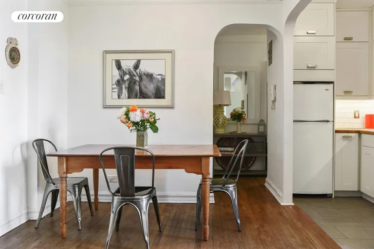 New York City Real Estate | View 360 Clinton Avenue, 5J | Large foyer can fit table for six | View 4
