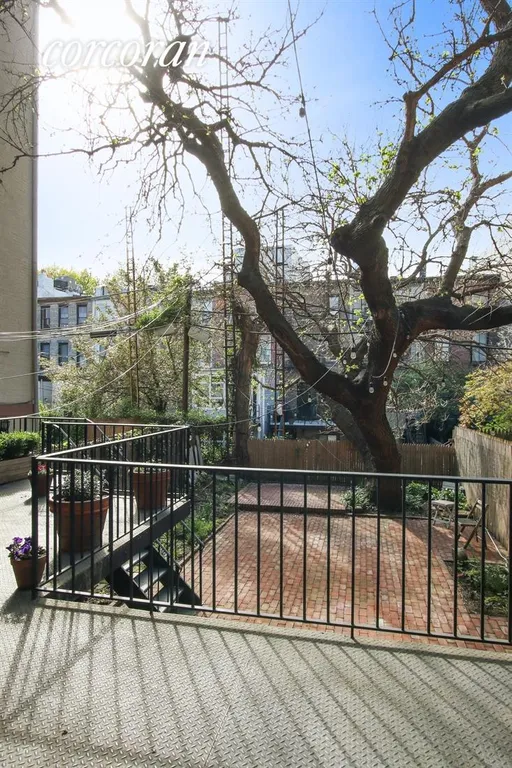 New York City Real Estate | View 22 Strong Place | Deck of rear parlor/kitchen | View 7
