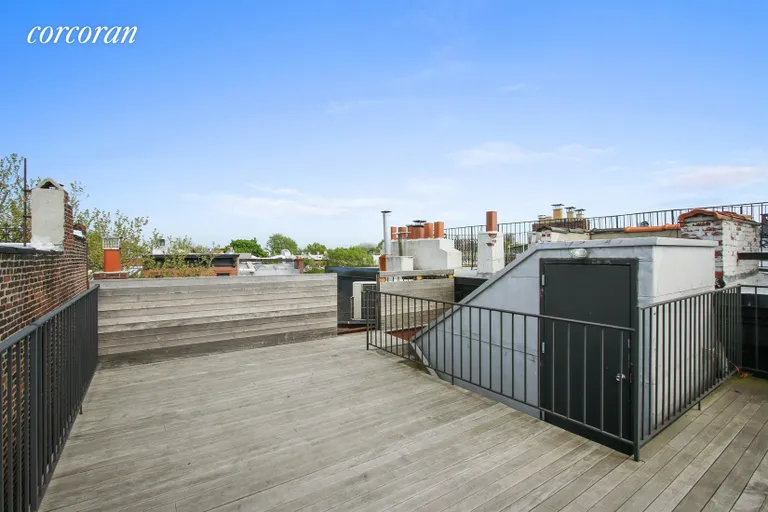 New York City Real Estate | View 22 Strong Place | Ipe roof deck | View 10