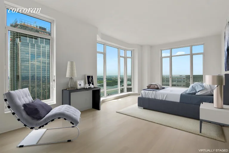 New York City Real Estate | View 30 Park Place, 73A | Master Bedroom | View 17