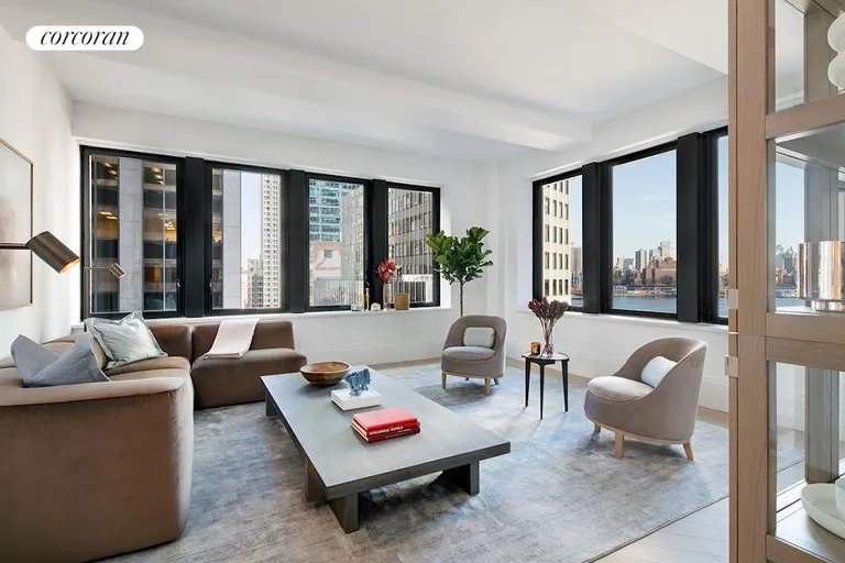 New York City Real Estate | View 101 Wall Street, 5B | 2 Beds, 2 Baths | View 1
