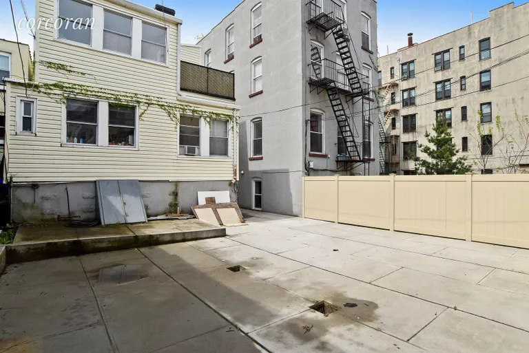 New York City Real Estate | View 257 13th Street | Back Yard | View 9