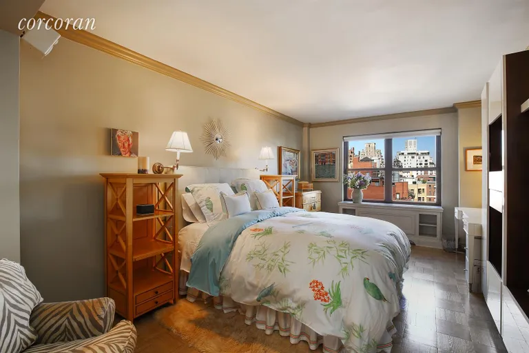 New York City Real Estate | View 196 East 75th Street, 16E | Master Bedroom | View 4