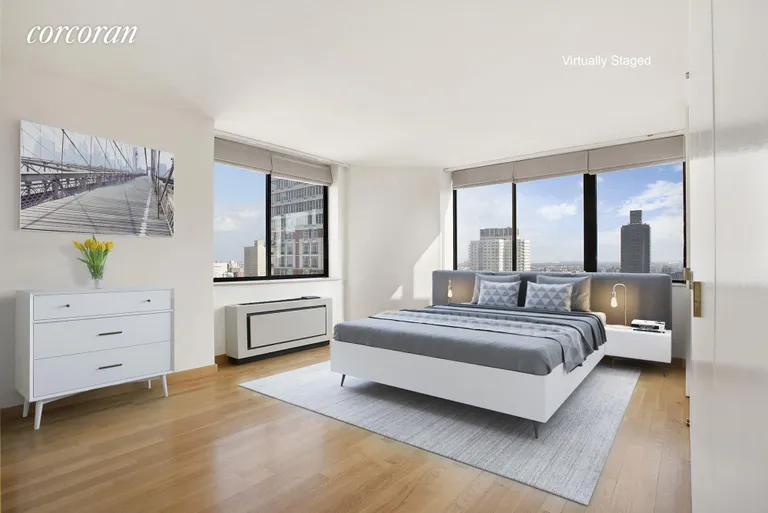 New York City Real Estate | View 330 East 75th Street, 27BC | Virtually Staged | View 11