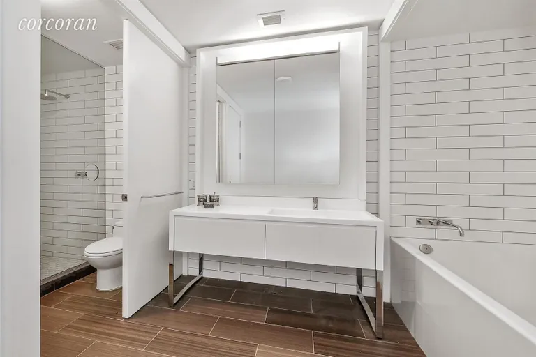 New York City Real Estate | View 15 William Street, 23G | Bathroom | View 4