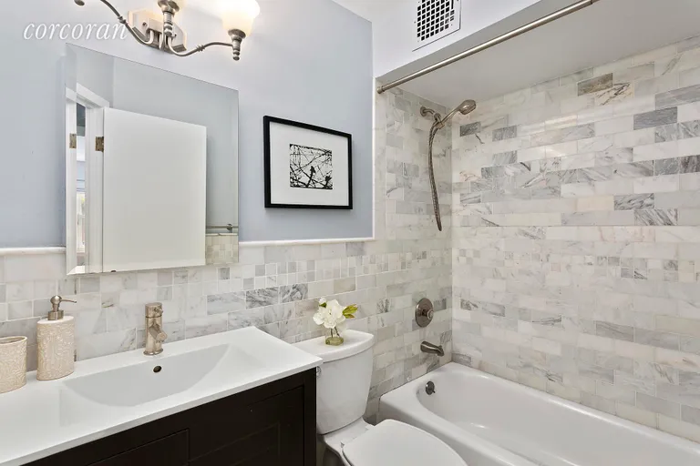 New York City Real Estate | View 164 Huntington Street, A | Beautiful renovated bathroom | View 5