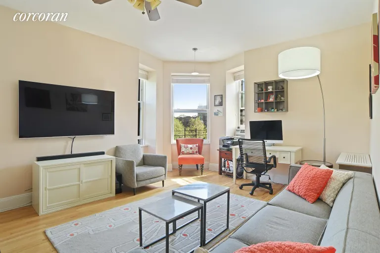 New York City Real Estate | View 186 Prospect Park West, C1 | Living Room | View 6