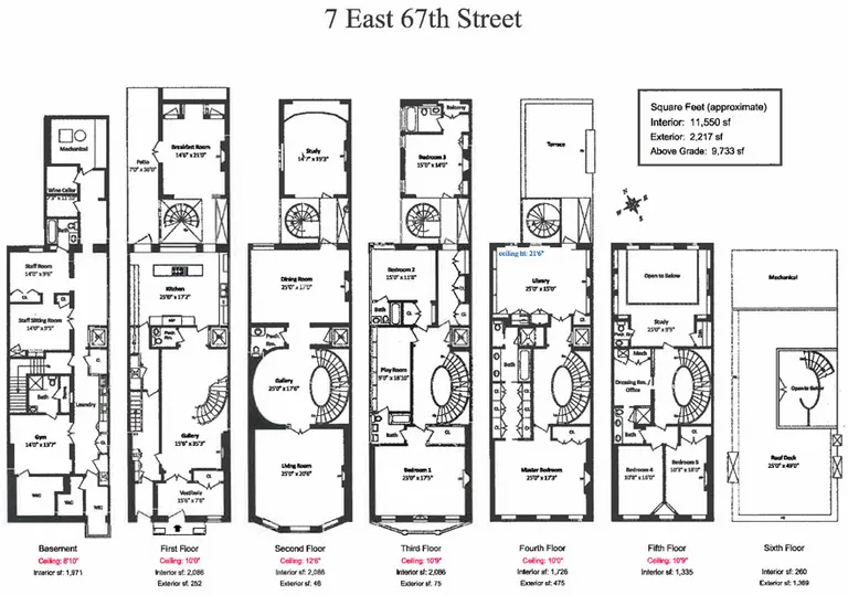 7 East 67th Street | floorplan | View 21