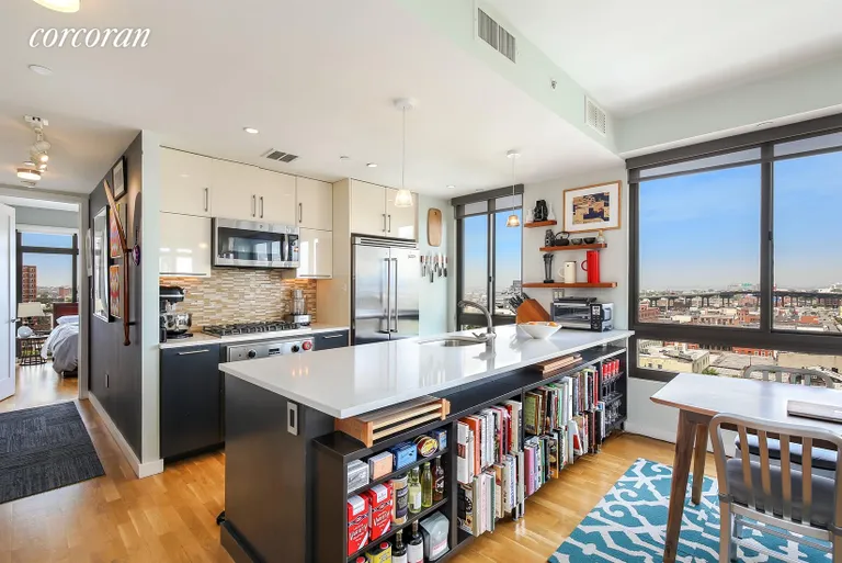 New York City Real Estate | View 500 4th Avenue, 9A | Chef's Kitchen with Quartz Countertops | View 3