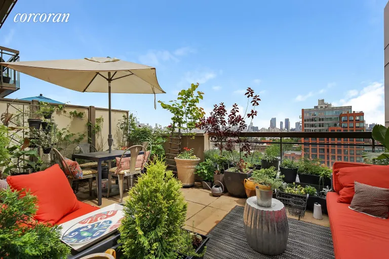 New York City Real Estate | View 500 4th Avenue, 9B | Deck with Views | View 7