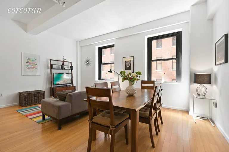 New York City Real Estate | View 365 Bridge Street, 4K | Dining Area | View 2