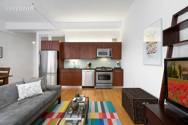 New York City Real Estate | View 365 Bridge Street, 4K | Open Kitchen | View 3