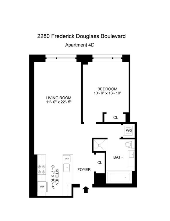 2280 Frederick Douglass Blvd, 4D | floorplan | View 7