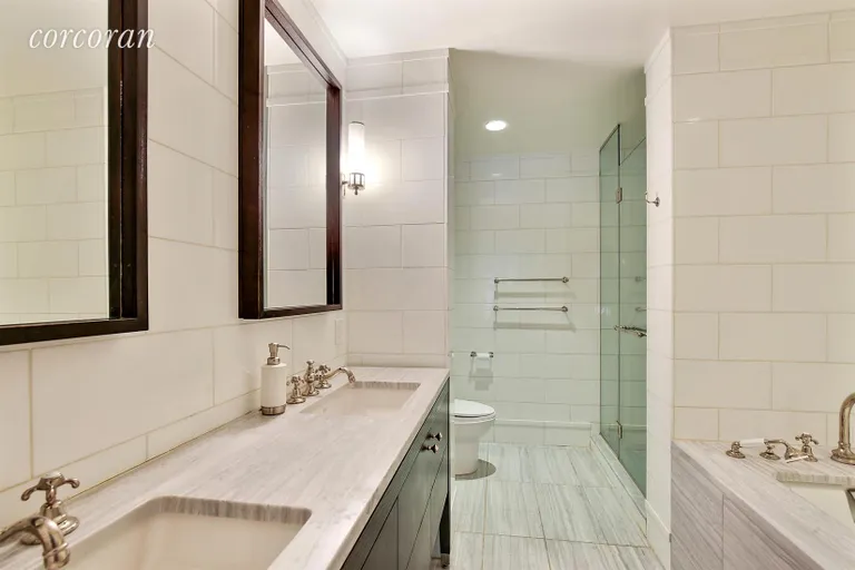 New York City Real Estate | View 2628 Broadway, 2A | Master Bathroom | View 5