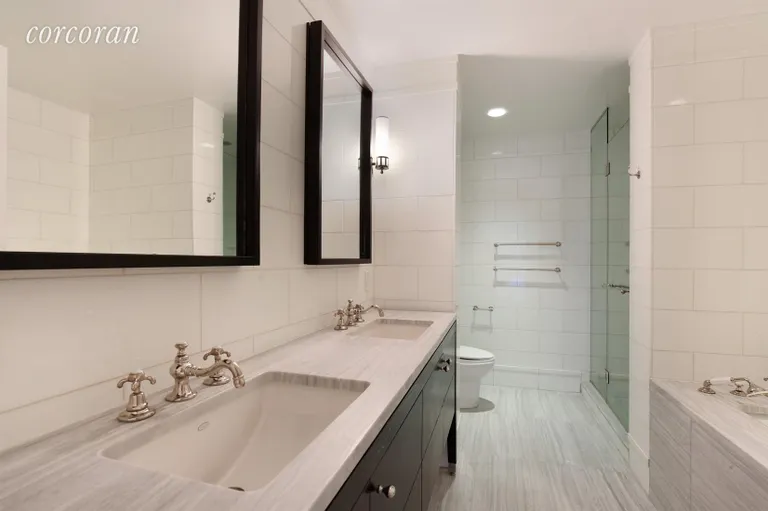 New York City Real Estate | View 2628 Broadway, 2A | Master Bathroom | View 3