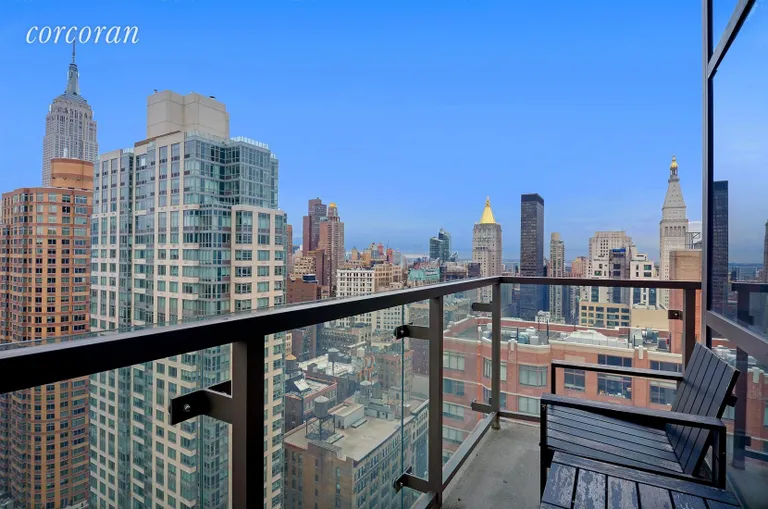 New York City Real Estate | View 101 West 24th Street, 31E | Terrace | View 5