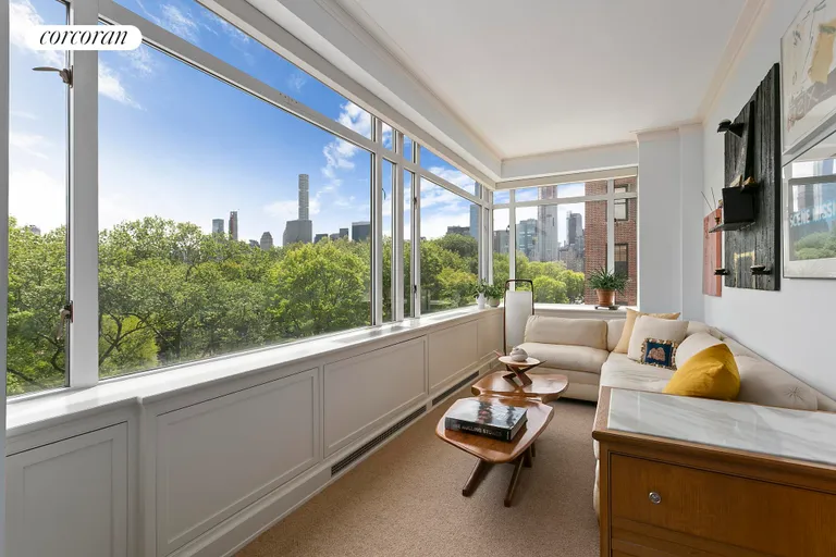 New York City Real Estate | View 115 Central Park West, 6C | Solarium | View 5