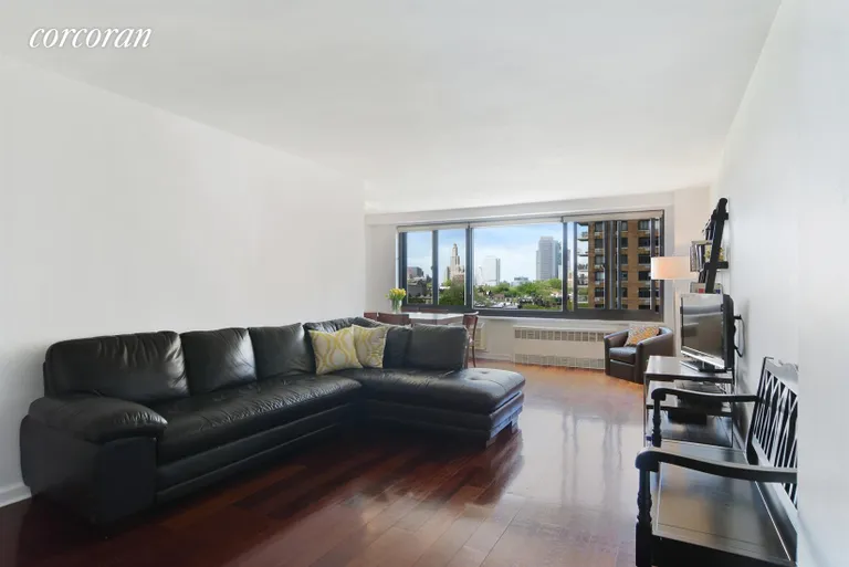 New York City Real Estate | View 195 Willoughby Avenue, 1004 | Living Room | View 2