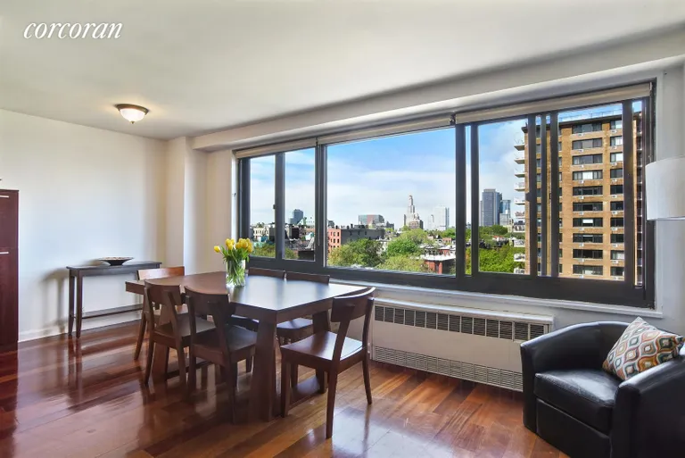 New York City Real Estate | View 195 Willoughby Avenue, 1004 | Dining Area | View 3
