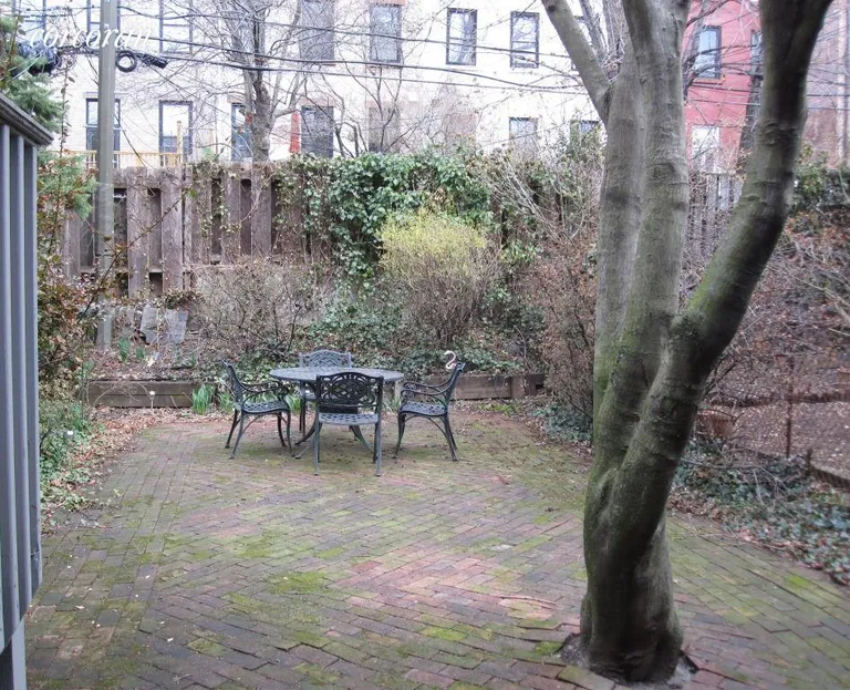 New York City Real Estate | View 169 Bergen Street, 1 | Access to Garden from Patio | View 4