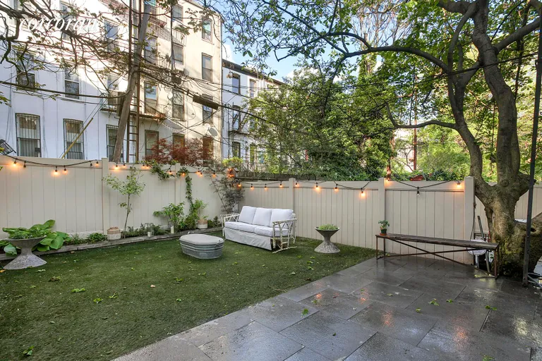 New York City Real Estate | View 79 Saint Marks Place | Syntec lawn | View 6