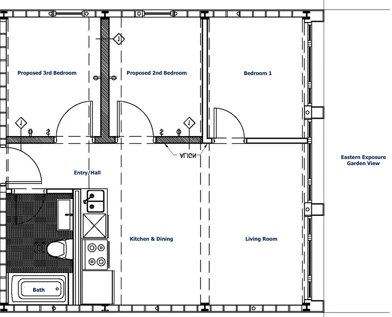 161 Roebling Street, 2-E | floorplan | View 6