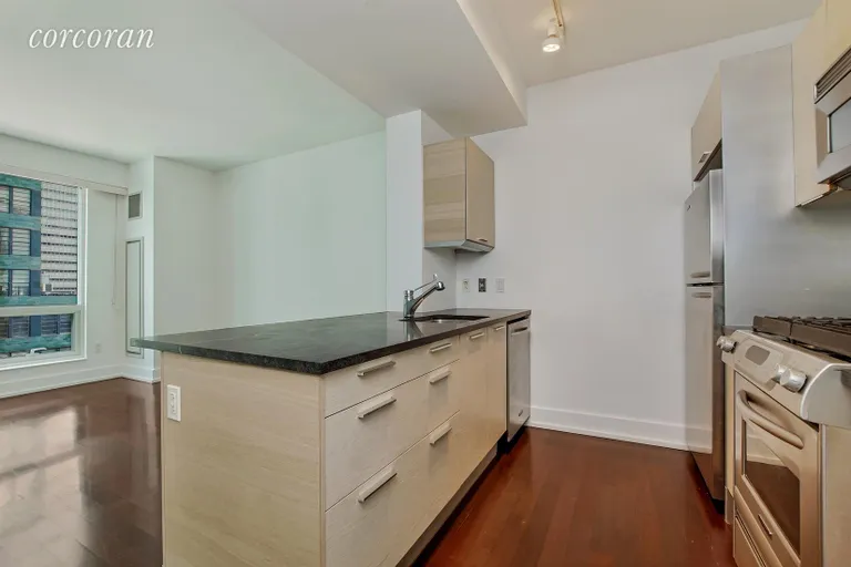 New York City Real Estate | View 350 West 42Nd Street, 16J | Kitchen | View 3