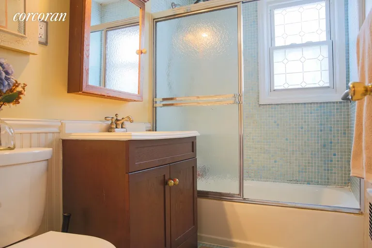 New York City Real Estate | View 200-28 45th Avenue | Upstairs Bathroom | View 7