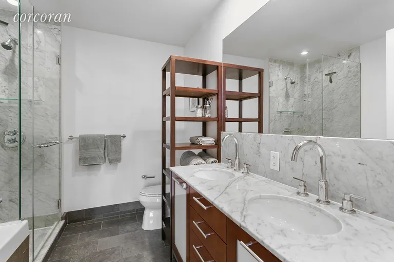 New York City Real Estate | View 100 Jay Street, 15A | Spa-like Master Bathroom! | View 6