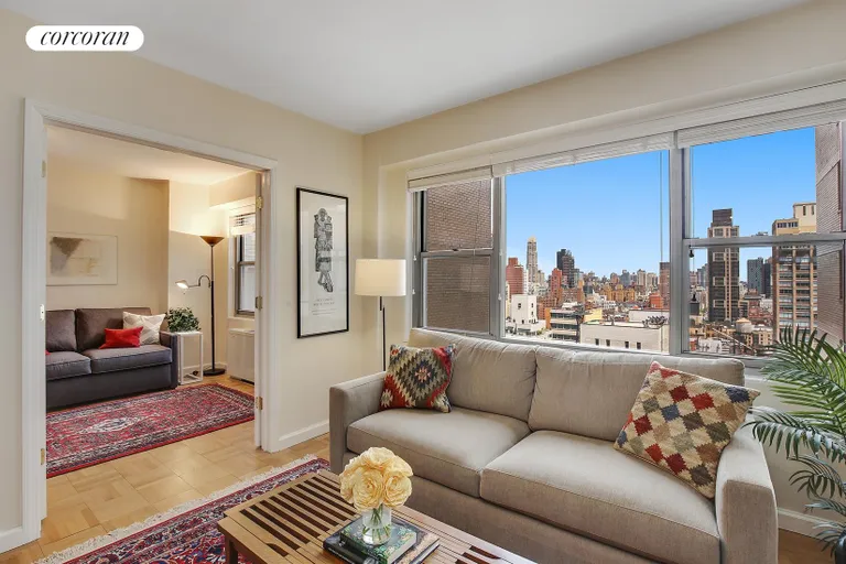 New York City Real Estate | View 400 East 56th Street, 29E |  Looking Into the Second Bedroom/Den  | View 6