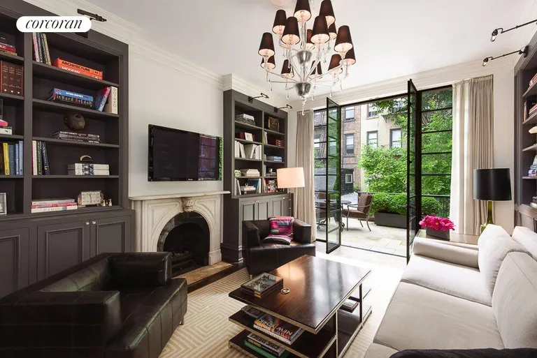 New York City Real Estate | View 33 Charles Street | Library/Media Room | View 2