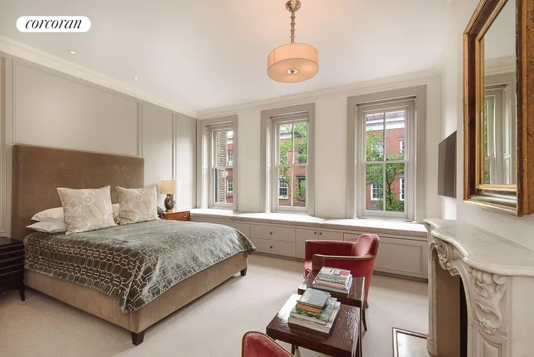 New York City Real Estate | View 33 Charles Street | South facing Master Bedroom  | View 9
