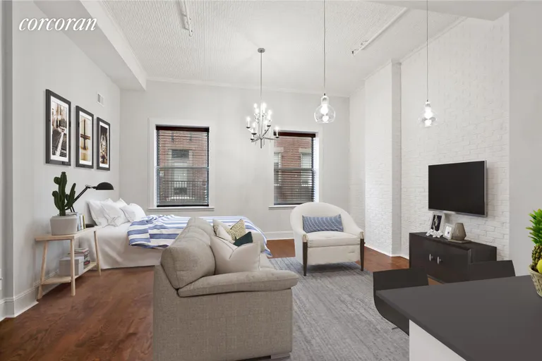 New York City Real Estate | View 80 Leonard Street, 5G | Bright South-Facing Loft | View 2