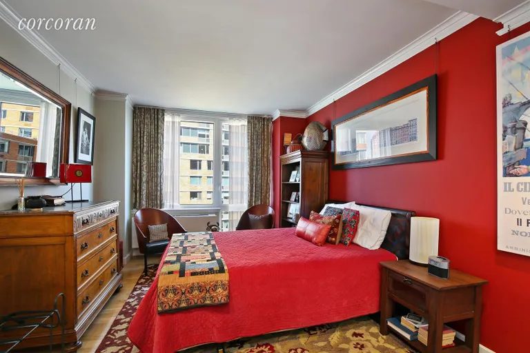 New York City Real Estate | View 415 Main Street, 7G | 2nd Bedroom | View 6