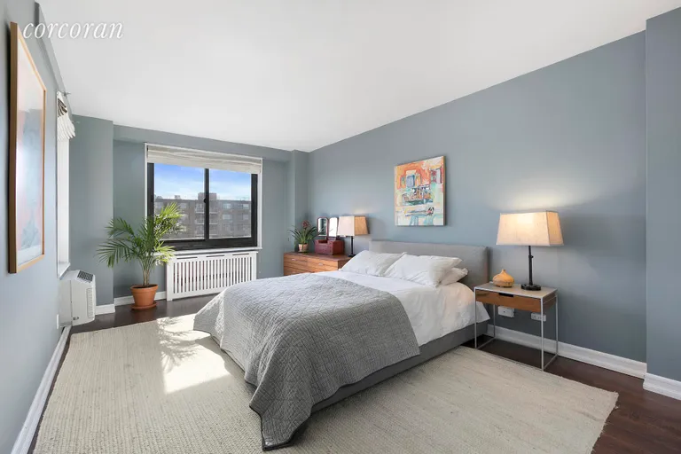 New York City Real Estate | View 195 Willoughby Avenue, 1601 | Master King Size Bedroom | View 5